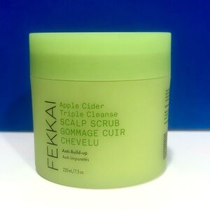 FEKKAI Apple Cider Triple Cleanse scalp scrub